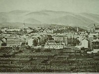Panorama Zagreba oko 1880. godine